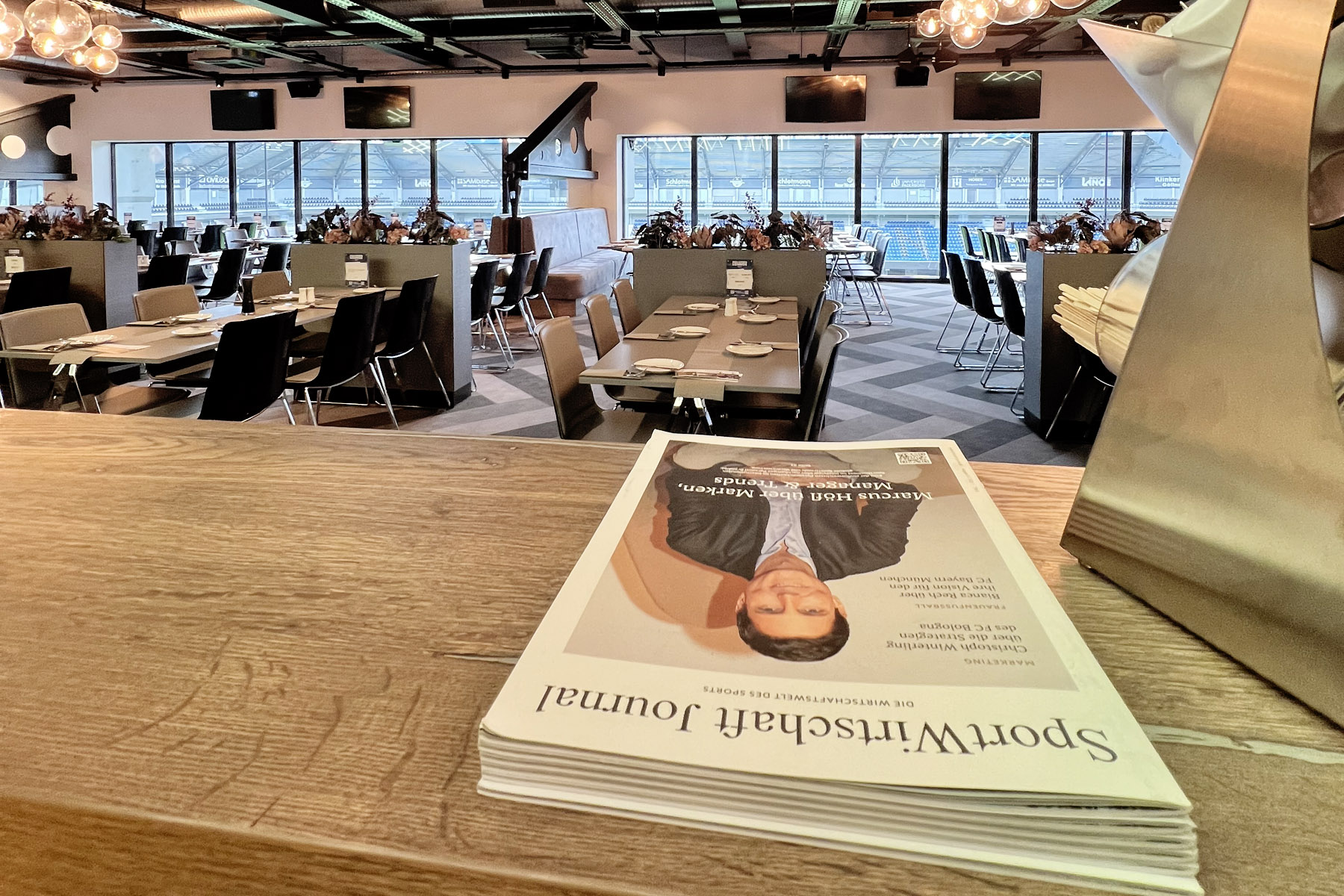 sportwirtschaft journal fußball vip loge